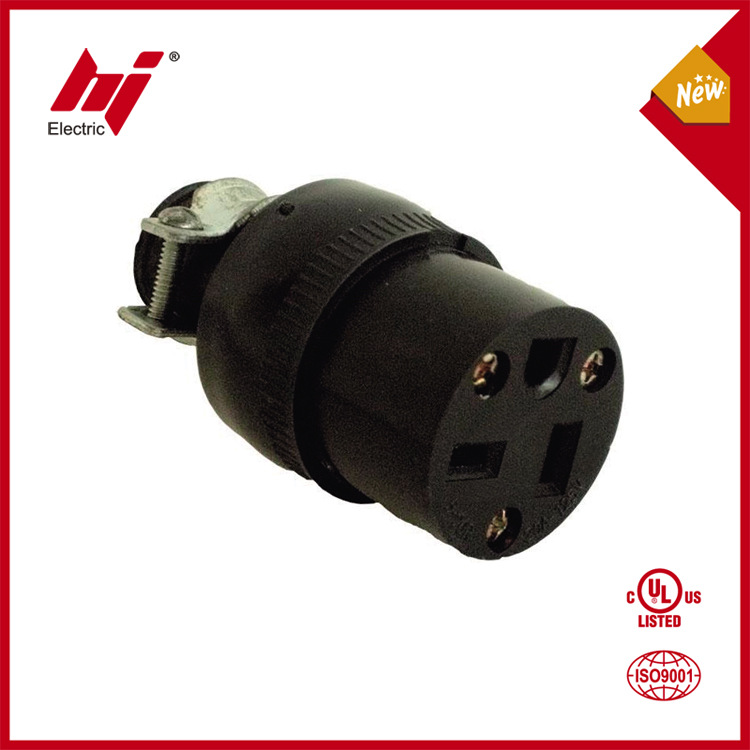 直销NEMA6-20R美标明装接线插座美规发电机组装插座美式直插插座