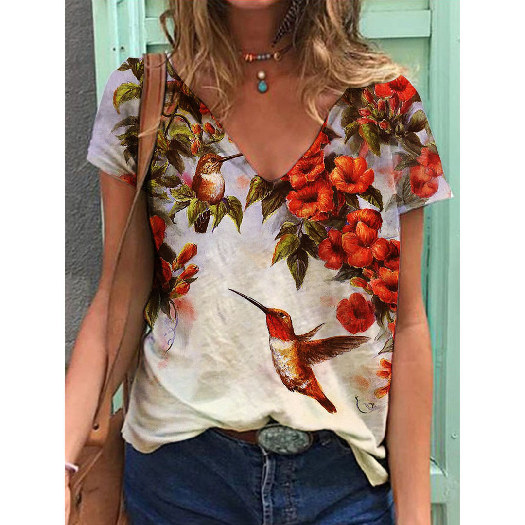 Y2K Flower T-Shirt Image 2
