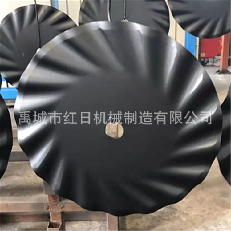 65Mn钢波纹耙片 免耕播种机耙片 锰钢热处理平盘耙片