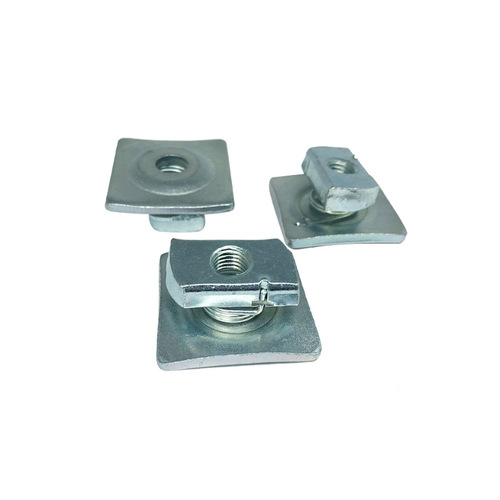 Manufacturer supplies pipe bundle buckle pad M8 M10 hole C-shaped steel connector channel steel fastener lifting screw for use