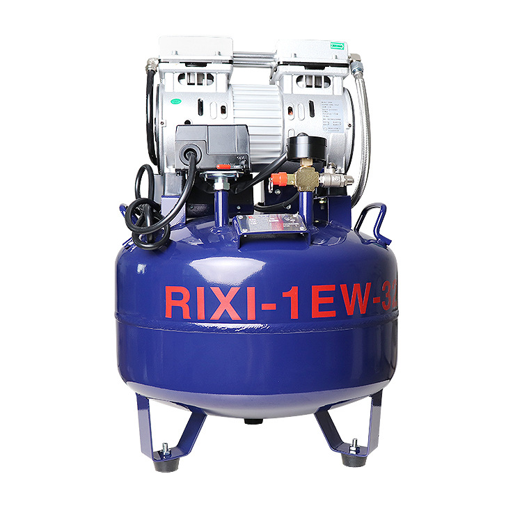 Compresor sin aceite Médico Dental de la Clínica oral del compresor de aire de la bomba de aire del pequeño mudo dental del compresor de aire