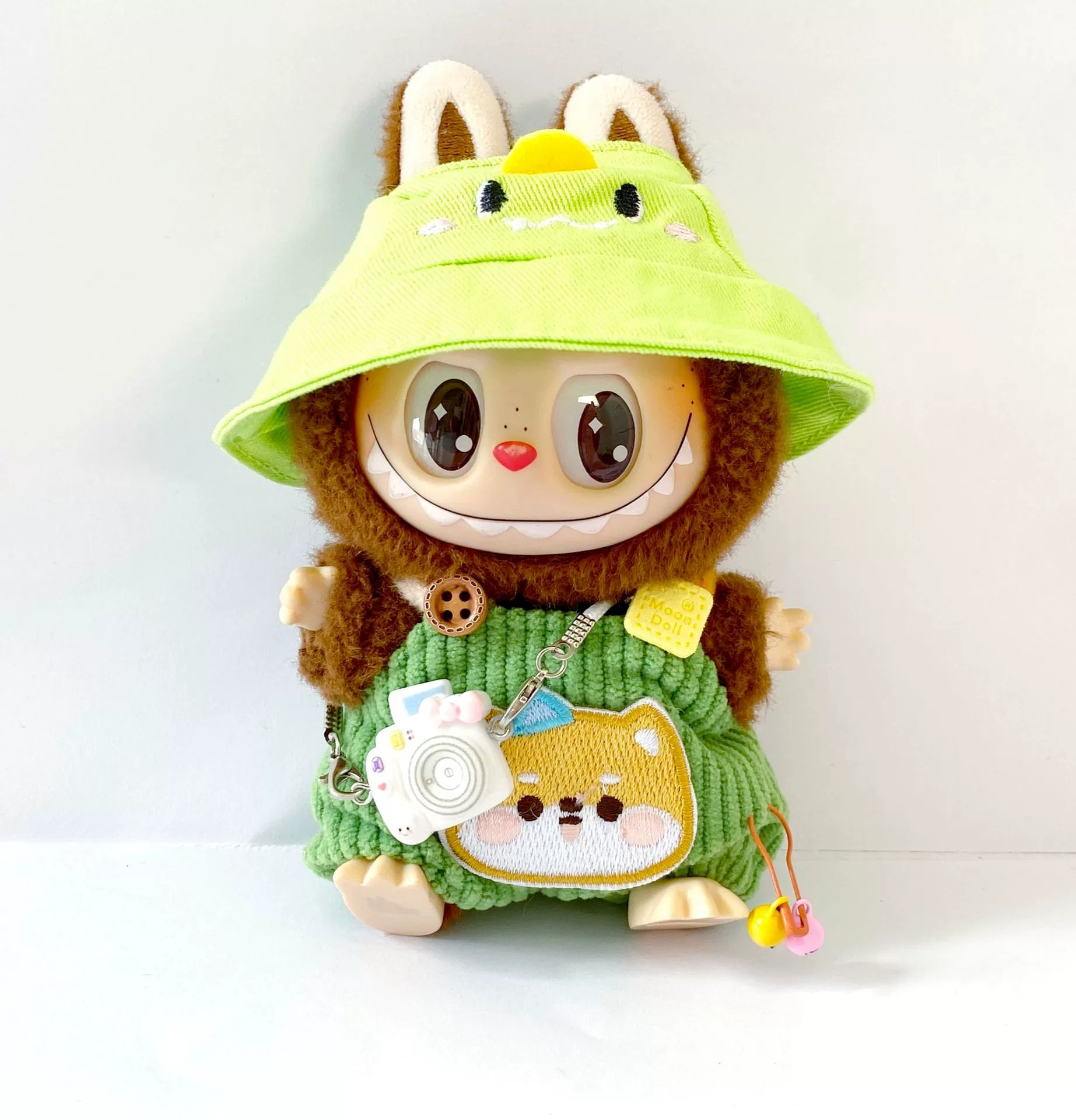 Doll plastic, overall for dressing up, second generation, children's clothing