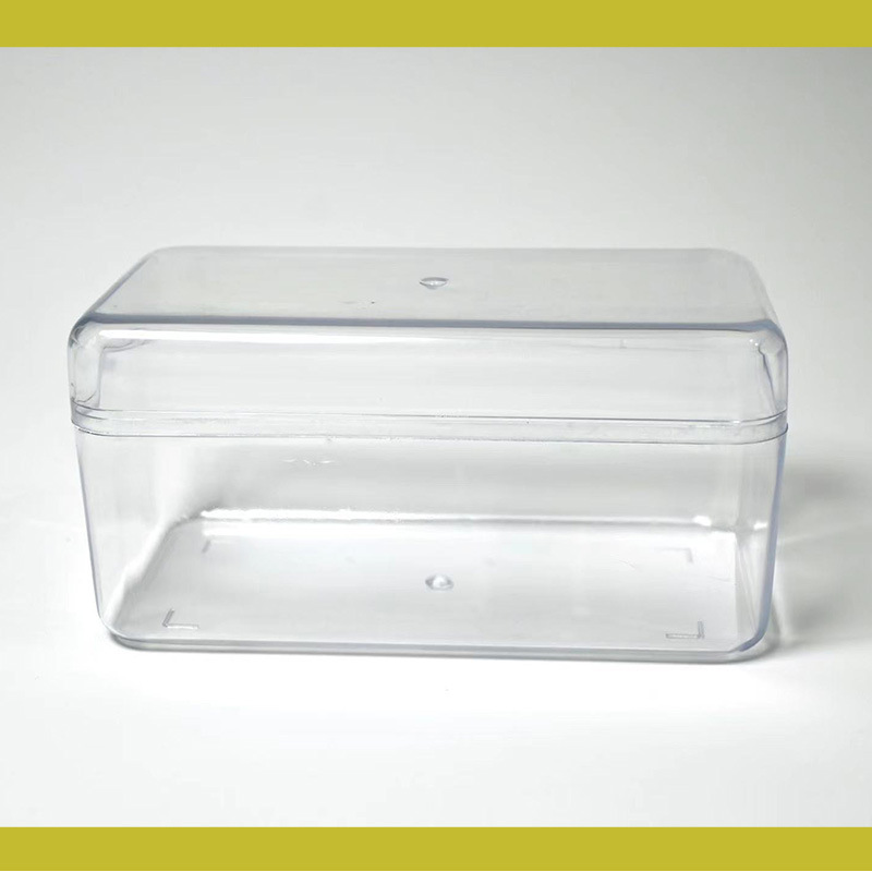 Caja de plástico rectangular de 16 cápsulas, dulces de chocolate, dulces de boda, caja de regalo de boda, caja de plástico PS, paquete pequeño