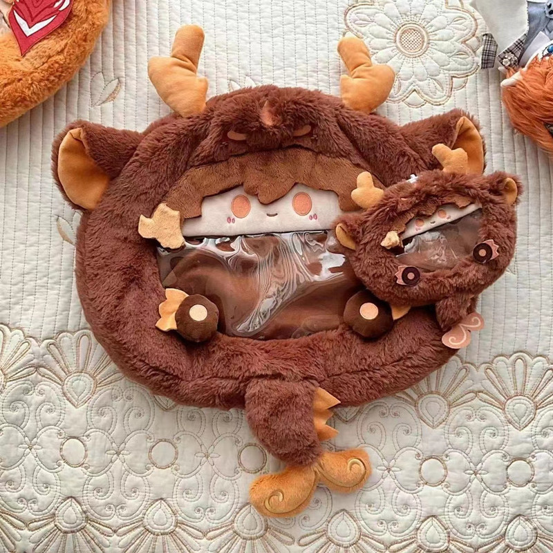 Imagem 1 da bolsa do dragão Zhongli