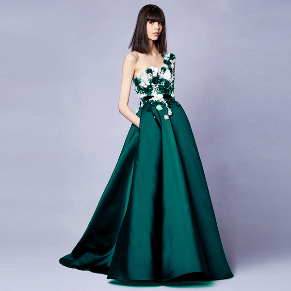 맞춤 다크 그린