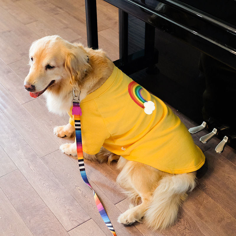 犬服金毛服春秋薄型ラブラドサモエ大型犬ペット保温大型犬秋冬服|undefined