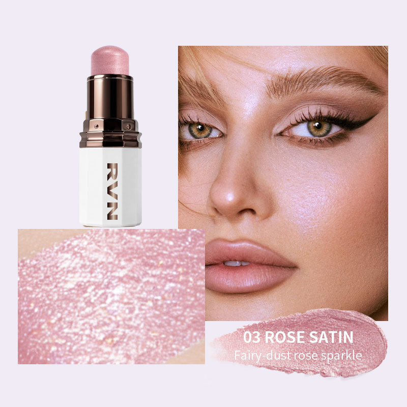 RVN brillante galaxia barra de brillo, crema de agua brillante, brillo facial perlado, maquillaje transfronterizo al por mayor en Europa y América