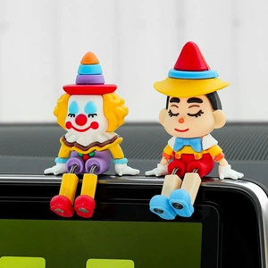 Car Cute Leg-Shaking Doll Ornaments Car Air Outlet Decoration Supplies Desktop Computer Screen Decompression and Healing