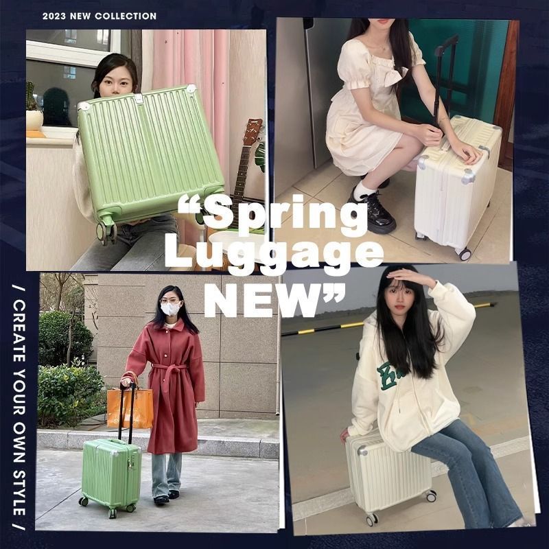 18 caja de maleta de embarque 20 nueva caja de palanca de tracción caja de viaje de palanca de tracción caja de cifrado portátil pequeño