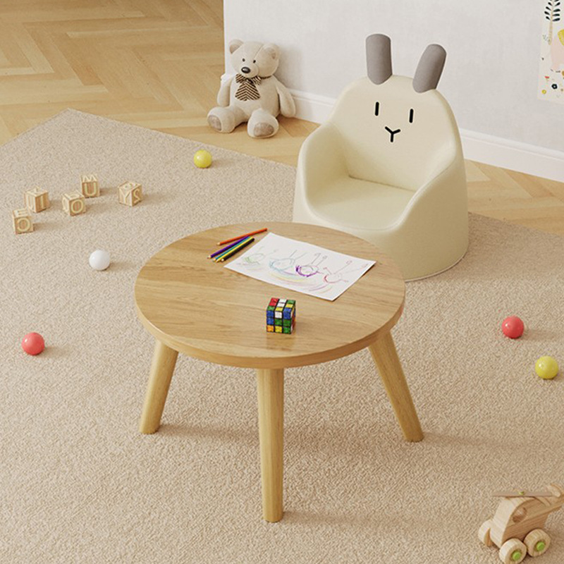 Children's Study Table Toy Table Round Table Kindergarten Kidsren Eating Study Table Sitting Bedroom Mini Simple Ins