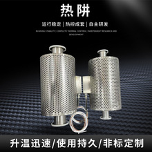 热阱半导体尾气处理不锈钢过滤筒法兰过滤网芯工业过滤器管网筒