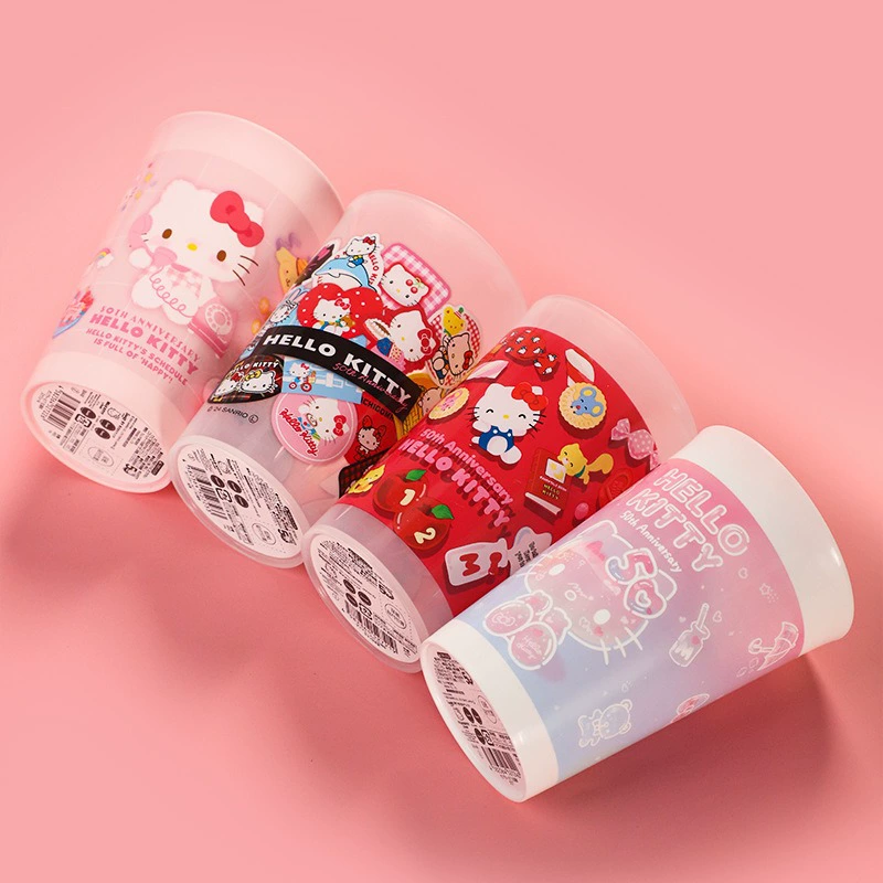 三丽鸥 Hello Kitty, мультяшной ротовой оборот, просторная чашка для чая