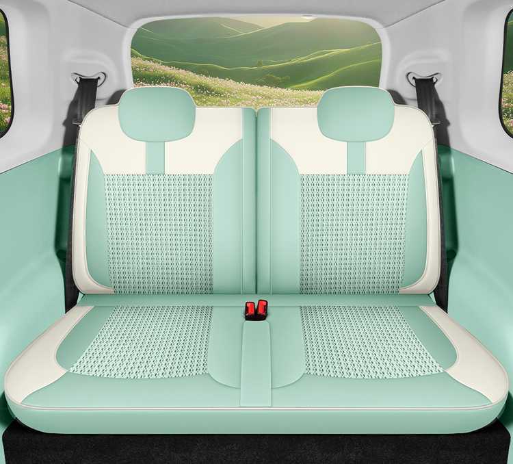 Changan Lumin Glutinous Corn Special Car Seat Cover for All Seasons, Fully Surrounded Cushion, Cartoon Ice Silk Seat Cover