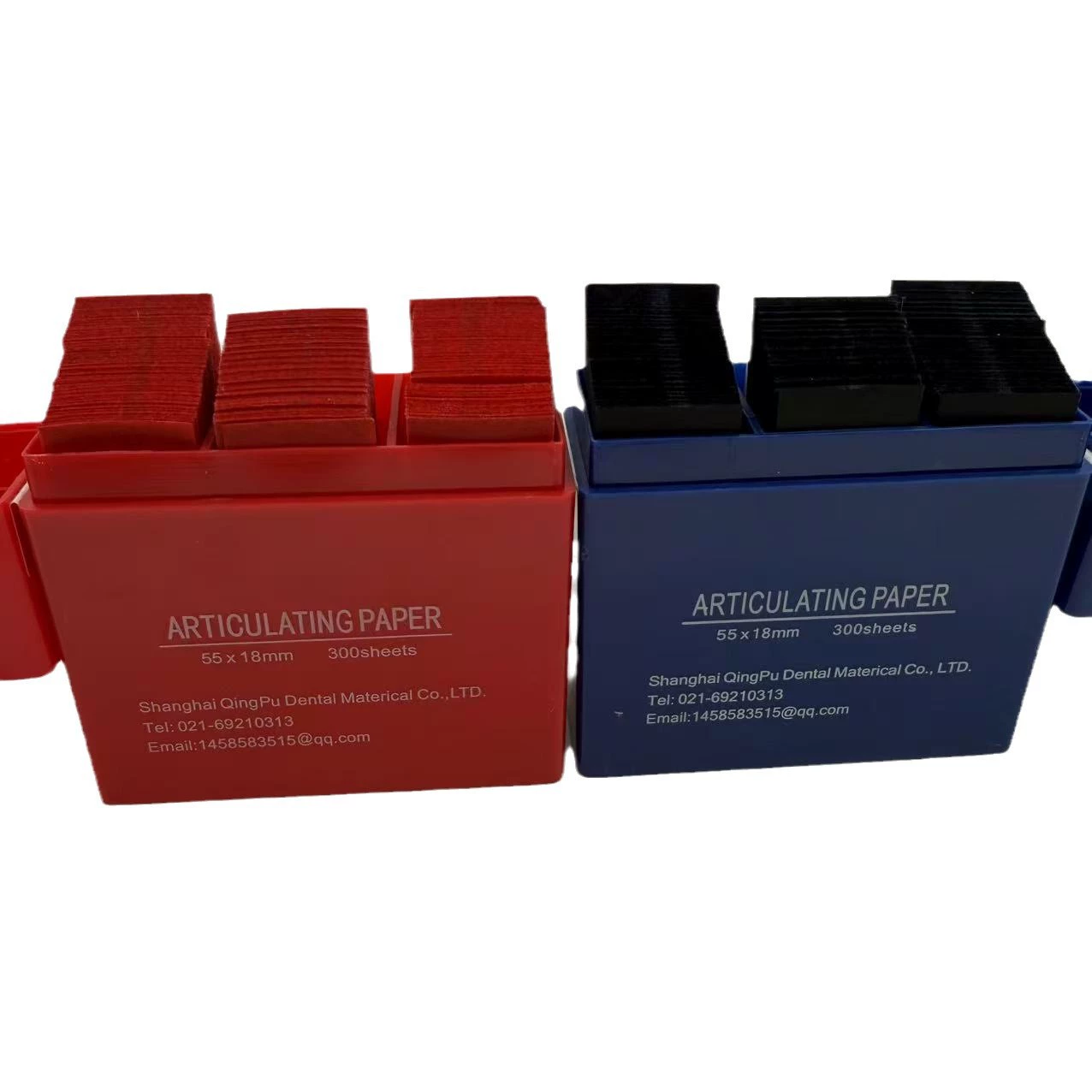 Синяя ортодонтическая бумага для слепков Shanghai Nifeng Dental, 300 штук в упаковке, мягкая, медицинского класса