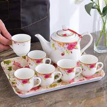 茶具套装陶瓷水具整套家用耐高温泡茶壶茶杯客厅简约冷水壶水杯具