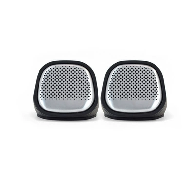 Dashboard 2.5inch Tweeter Base Tweeter Shell Bracket Stainless Steel Brushed Mesh Cover Car Audio Modification