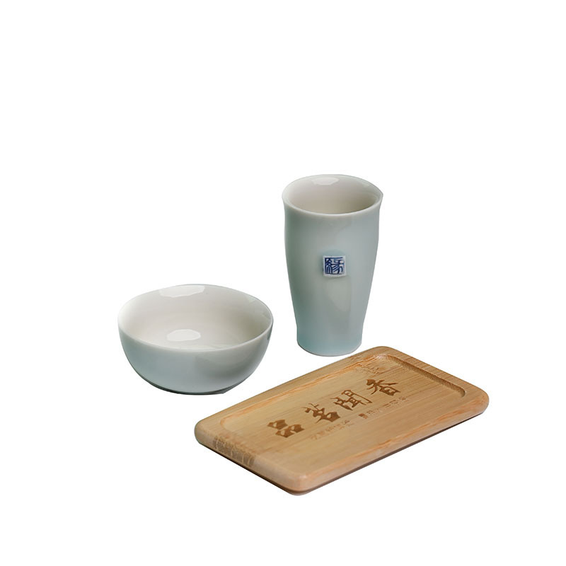 陶磁器の香りの杯のお茶の芸の育成訓練セットはお茶の杯の日本の工夫の茶器の小さいサイズの主人の杯の単杯を組み立てます。|undefined