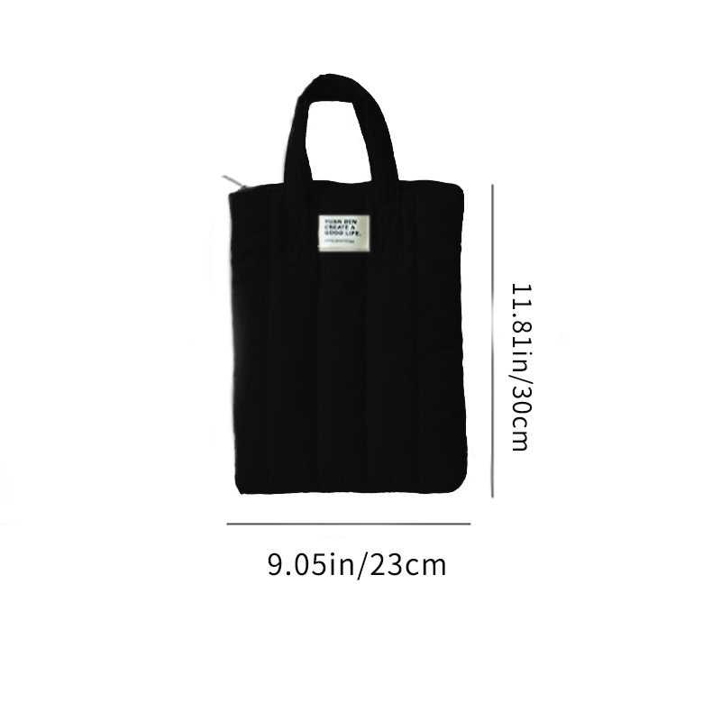 카본 블랙 [내장 충격 방지 면] --- 8-11inch 태블릿에 적합