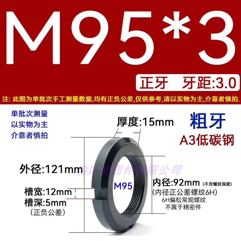 国標丸ナット止め溝入れロックナット元型ロックメス太い歯の細い歯の反歯1.5四溝とキャップ812|undefined
