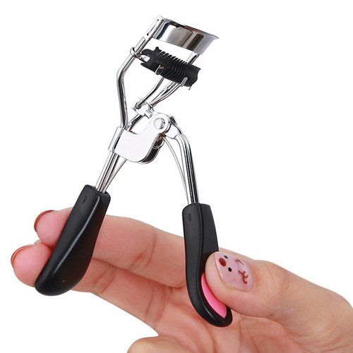Heart Eyelash Curler Natural Curl Portable Heart Shaped Handle Eyelash Assistant Beauty Tool Yangjiang Factory Wholesale