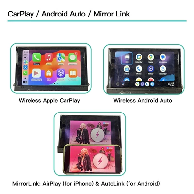 Hicar/Android auto/Youtube/wireless – Simsiz CarPlay və Android Auto