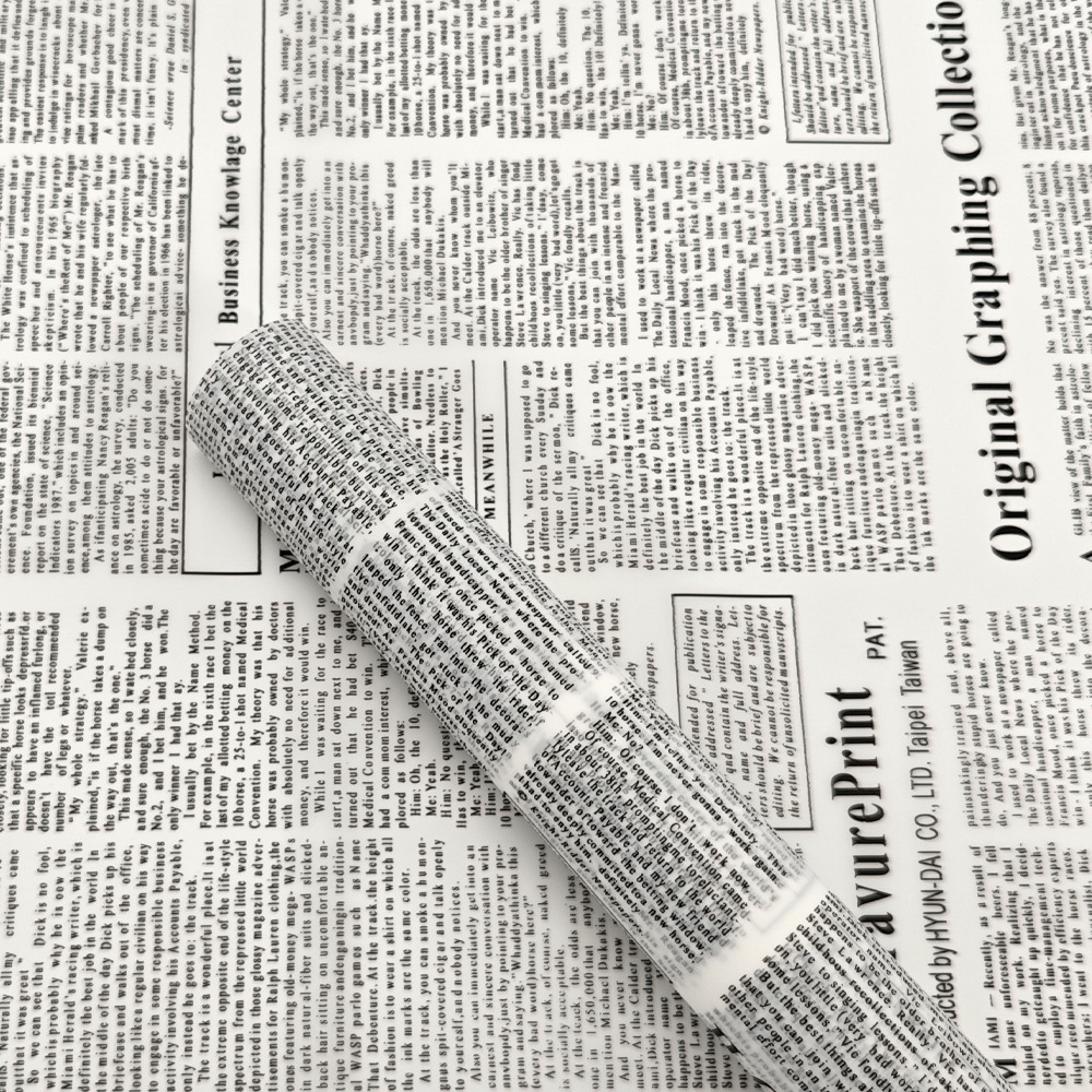 Papel Coreano para Envolver Flores BOPP para Ramos y Regalos