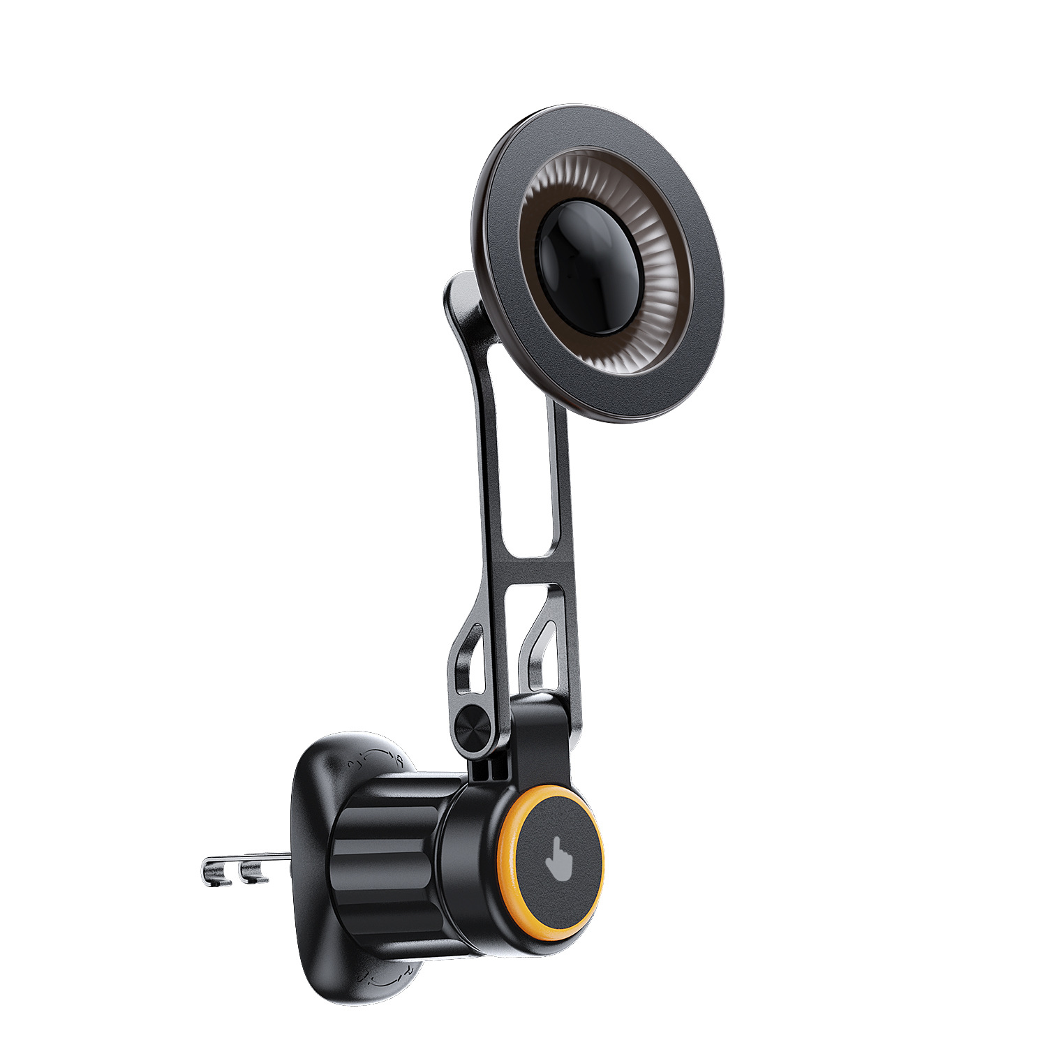 soporte de teléfono móvil de absorción magnética de automóvil soporte universal de salida de aire de automóvil cargador inalámbrico multifuncional soporte de teléfono móvil de manzana