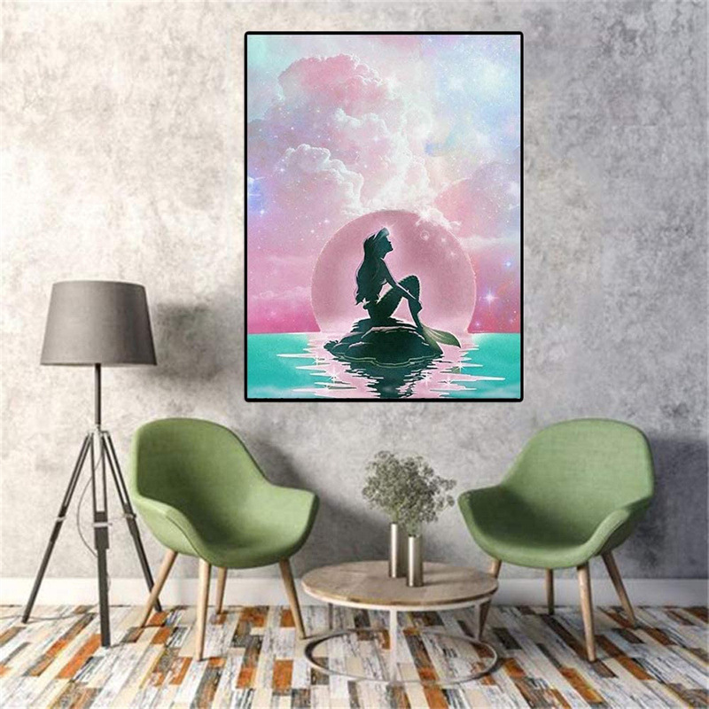 Mermaid Diamond Painting Detail