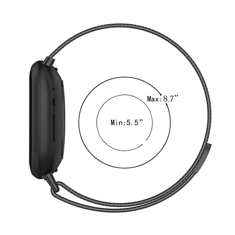 xDfind reloj de metal de absorción de Milán, tamaño: S para Fitbit Versa 4 / 3 / Sense 2 / Sense