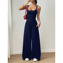 G 36795 Camisole waist cinch jumpsuit �����������������Ů