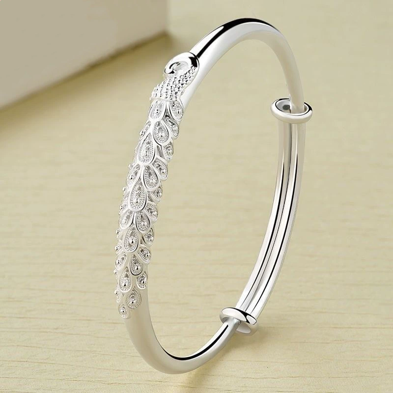Медно-серебряная лёгкая серебряная bracelet, тонкая плетение, серебро 999 образец, оптовая продажа