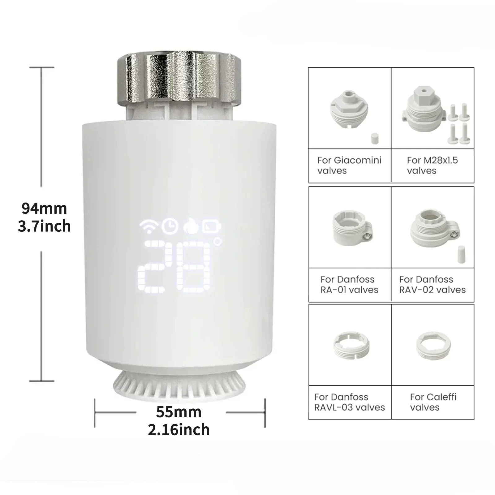 Обновление граффити zigbee интеллектуальный радиатор клапан интеллектуальный регулятор температуры клапан мобильный телефон APP управления интеллектуальный термостат
