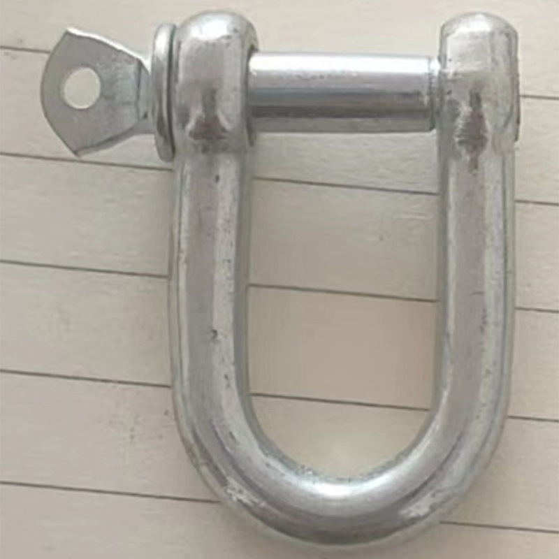 国标U型吊环吊钩起重卸扣高空座板U型卡扣高强度吊装拖车D形卸扣