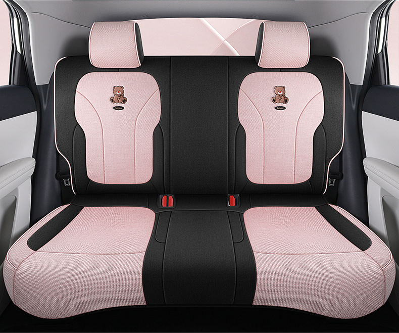 Geely Star Wish Seat Cover Special Full Surrounding Linen Breathable Cushion Seat Cover Car Interior Four Seasons Decoration Car Supplies