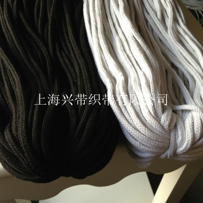 黑白棉绳 涤棉绳  圆棉绳 空心棉绳