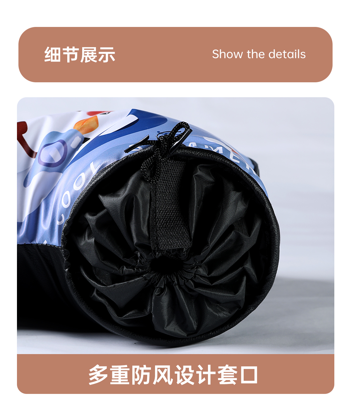 Electric motorcycle handlebar grips, winter electric scooter gloves, warm, waterproof, and windproof gloves, suitable for Yadi and Aima scooters