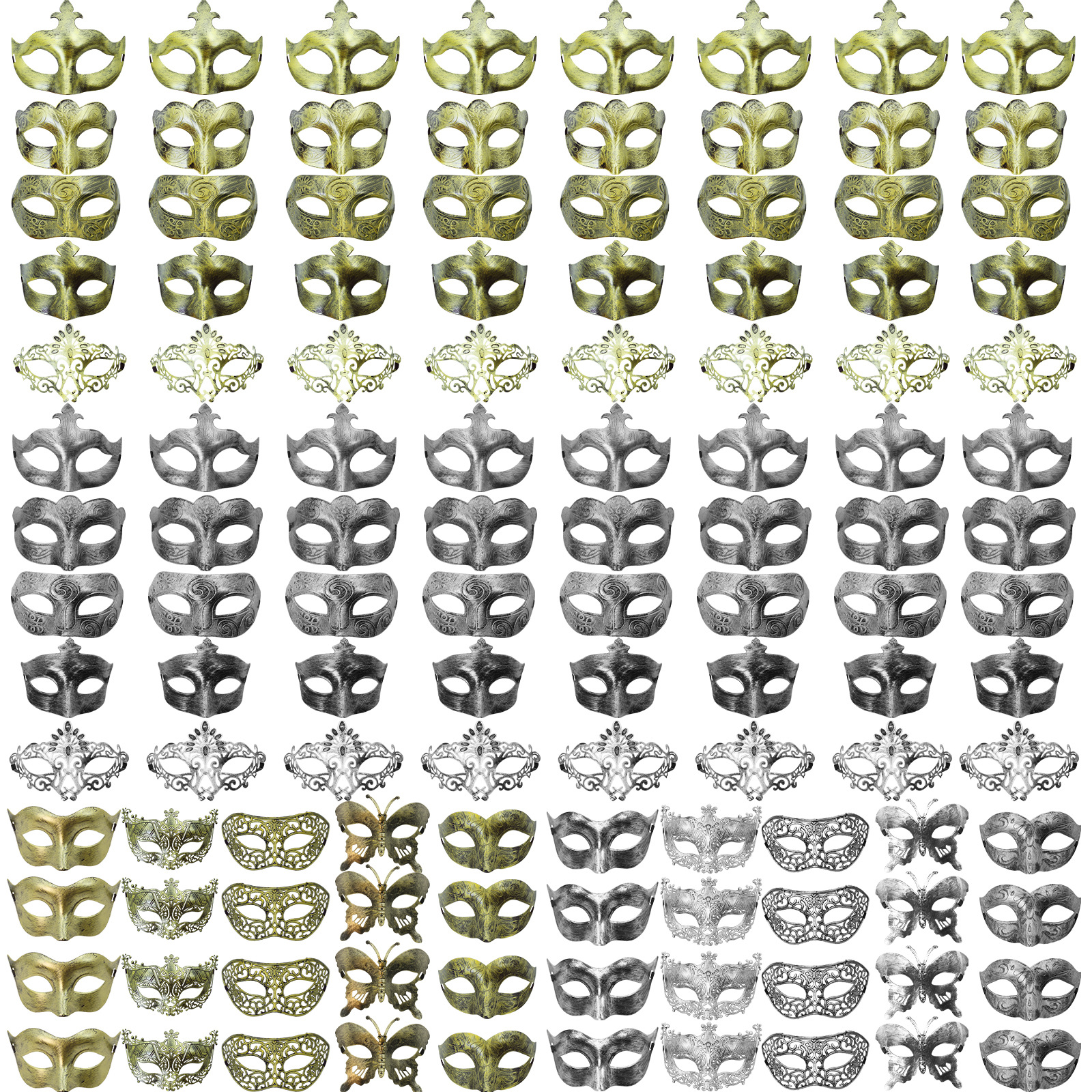 Halloween máscaras de fiesta de terror máscaras de carnaval retro retro máscaras de mitad de cara máscaras de jazz retro máscaras de cabeza plana para hombres