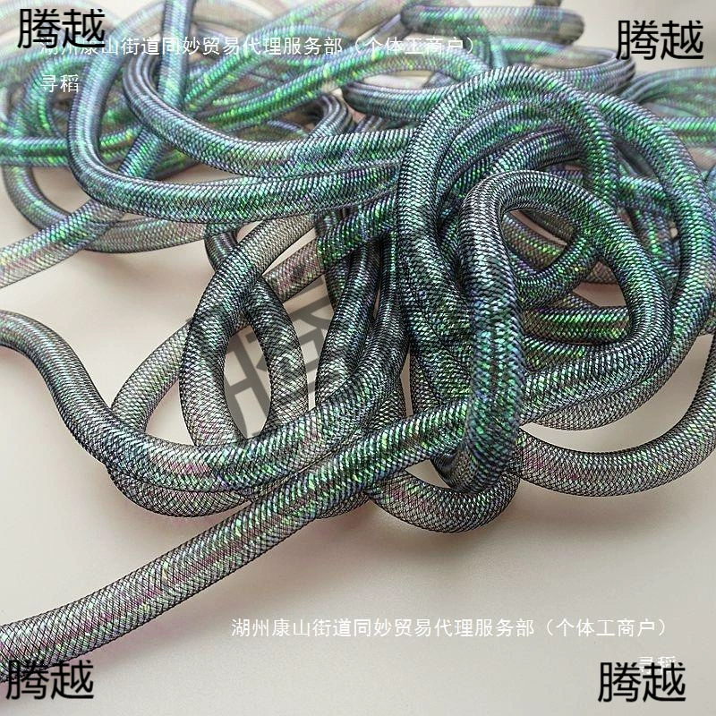 Стильная сетчатая трубчатая сетчатая ткань, фэнтезийные головные уборы, полый материал, витые эластичные аксессуары, сетка, эластичная ручная работа, другие