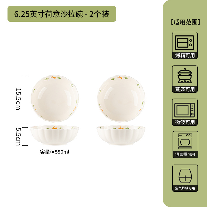 Esmaltado color 2025 conjunto de cubiertos de cerámica de alto valor japonés simple platos de comida domésticos creativos tazón de cerámica