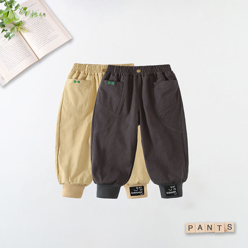 autumn children's trousers for boys