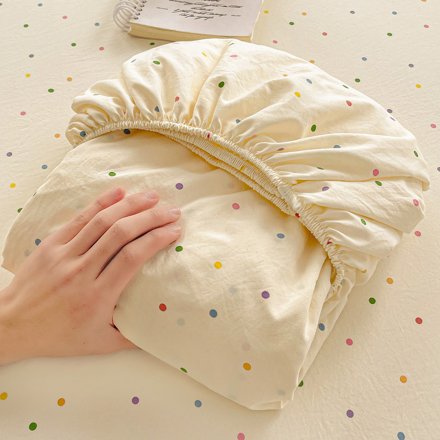 Madre y bebé dormir desnudo de una sola pieza camisa de cama de doble capa de hilo lavable alfombra Dream cubierta de cama cubierta protectora de colchón cubierta de cama cubierta de polvo