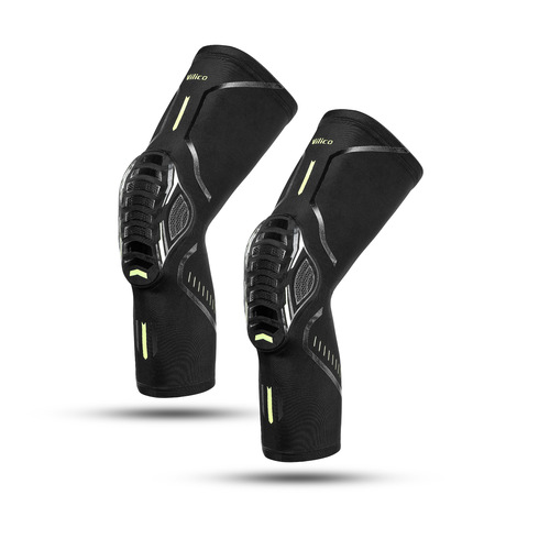 Vilico Sports Knee Support with Honeycomb Shock Absorption, Patella Warming Leg Guard for Men and Women, Basketball and Football Cycling Protection Gear