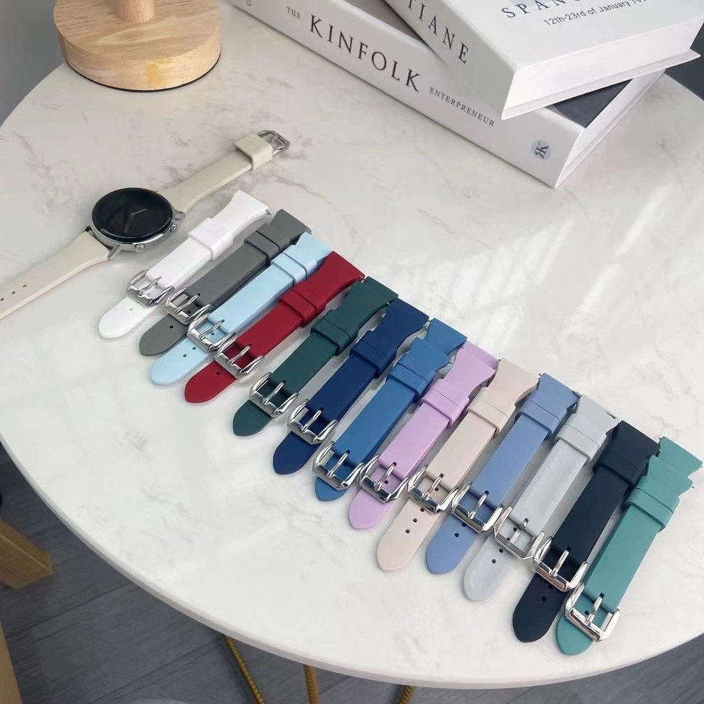 Suitable for Samsung Galaxy Active2 Silicone T -shaped Type 22mm Band