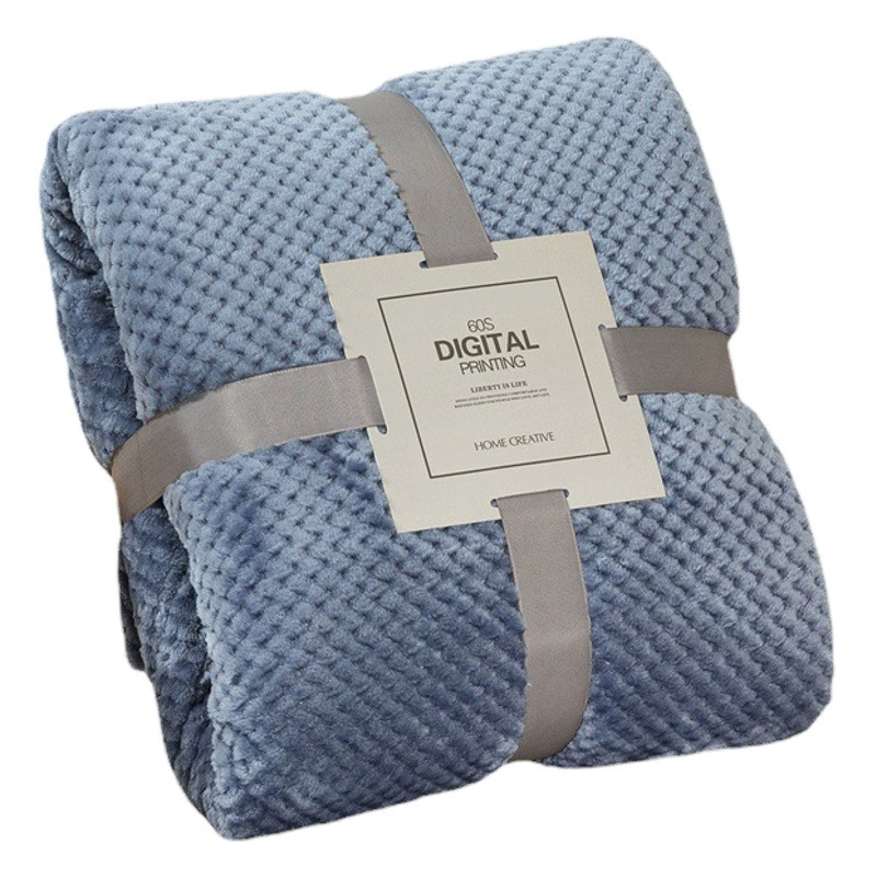 Одеяло Сетка из кораллового флиса Одеяло для обеденного перерыва Одеяло для дивана Зимнее Фланелевое Ананасовое одеяло Трансграничное одеяло