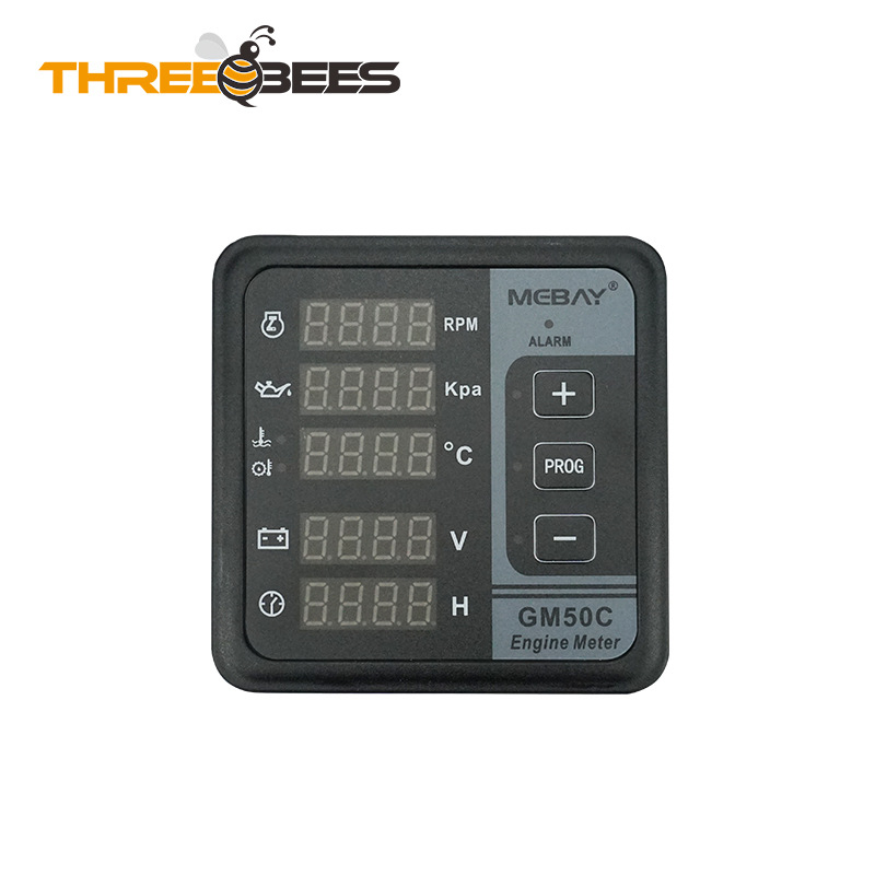 GM50CR 柴油发动机 CAN接口数显表 J1939协议 RS485远程监控仪