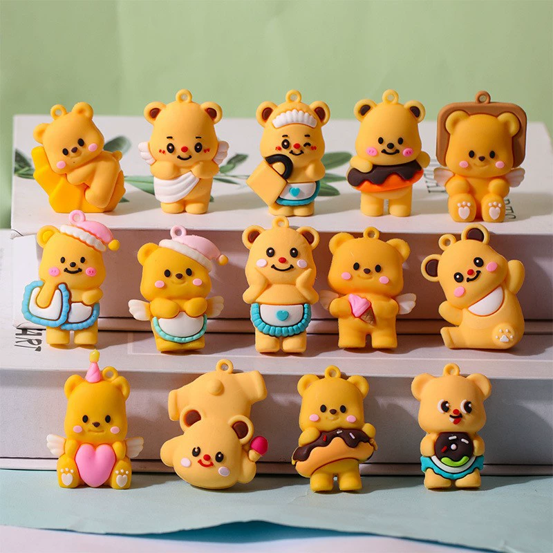 Keychain for students, toy, doll with accessories