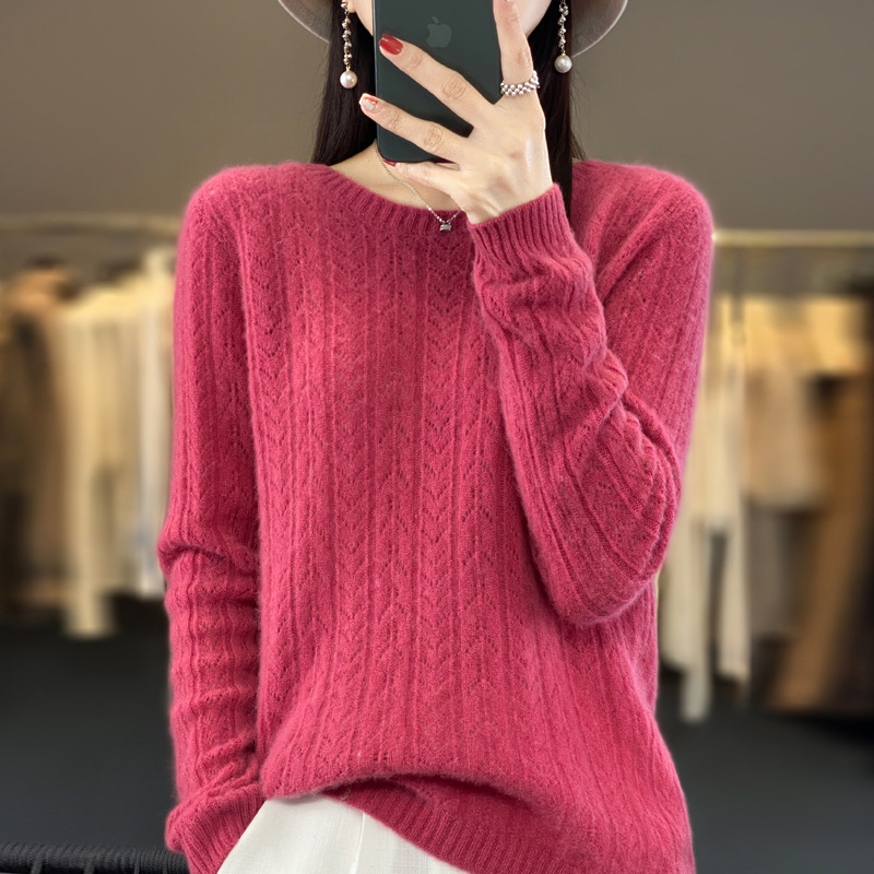 Autumn woolen sweater