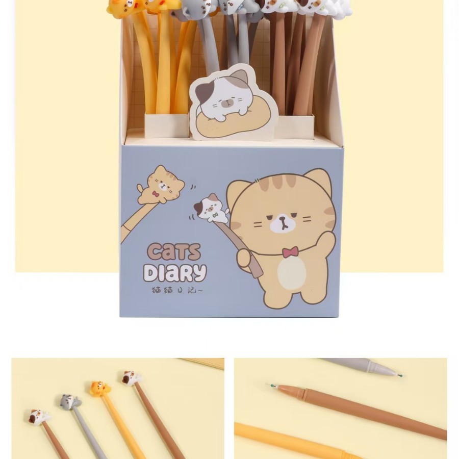 KK-7003 고양이 일기 셰이커 펜