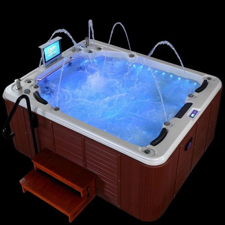 Al Aire Libre baño spa baño acrílico piscina surf independiente adultos bañera jardín piscina grande