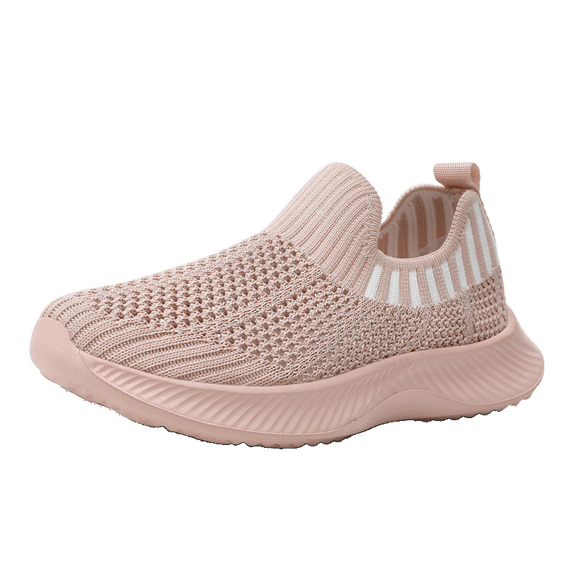 Zapatos infantiles zapatos deportivos de malla simple fresco para niños y niñas 2025 primavera transpirable para correr